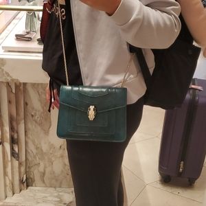 Bvlgari bag green
